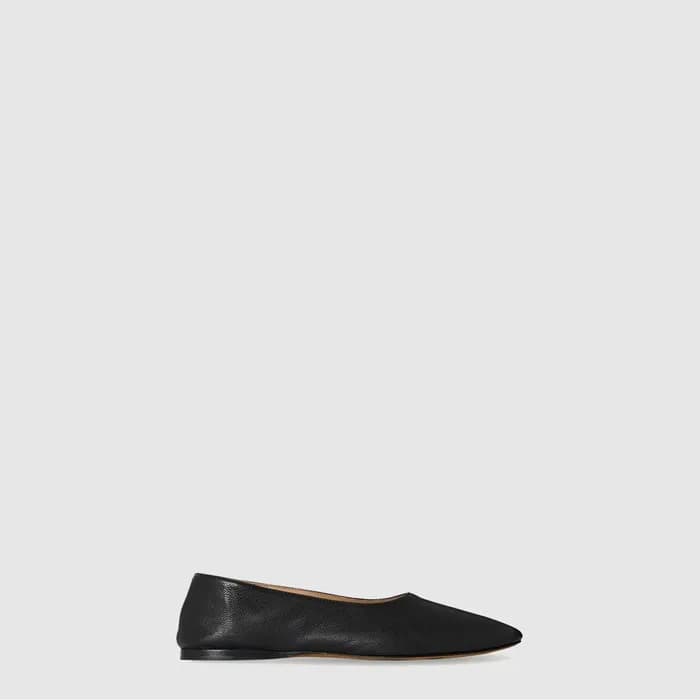 더 로우 여성 Awar 가죽 플랫 슈즈 - Tthe Row Awar Leather Flat… - 1