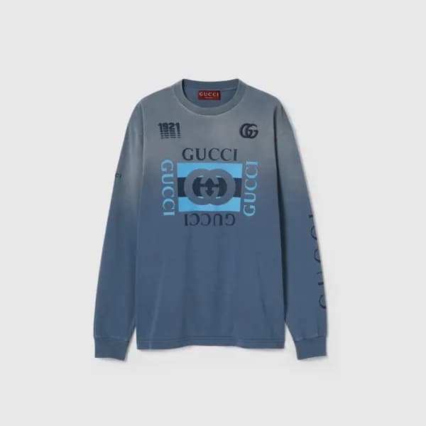 구찌 남성 라운드 맨투맨 - Gucci Mens Round Tshirt - guc8220x - 1