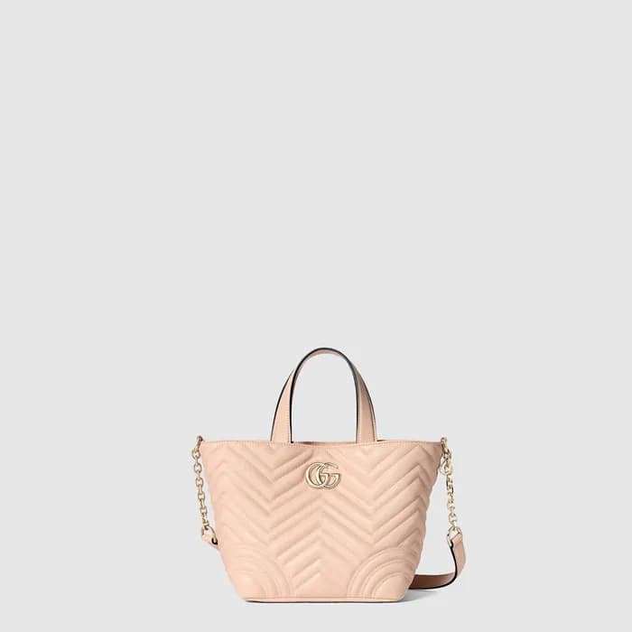 구찌 여성 GG 마몽 미니 토트백 - Gucci Womens GG Marmont Mini … - 1