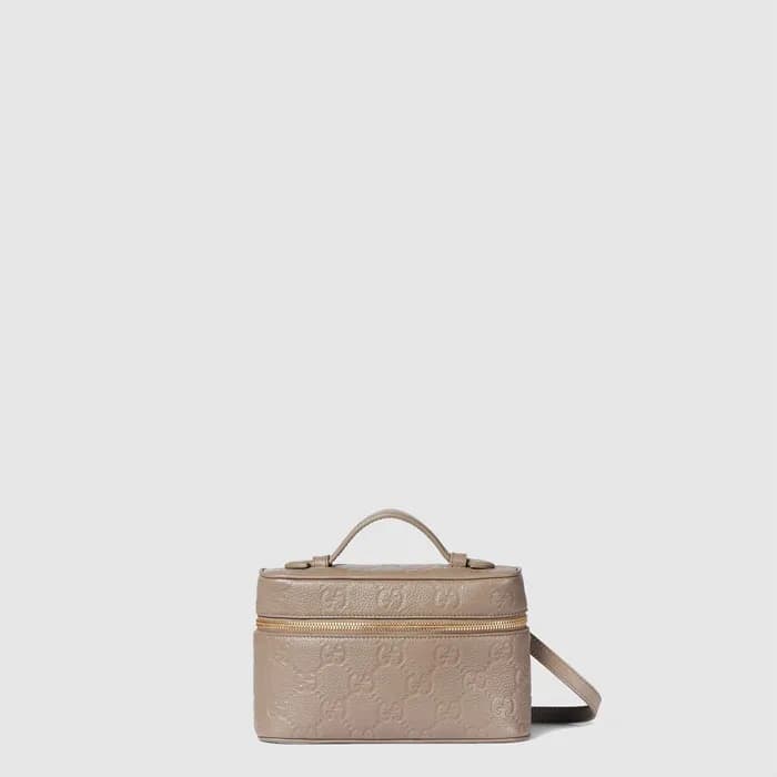 구찌 여성 GG 엠블럼 수퍼 미니백 - Gucci Womens GG Emblem Super… - 1