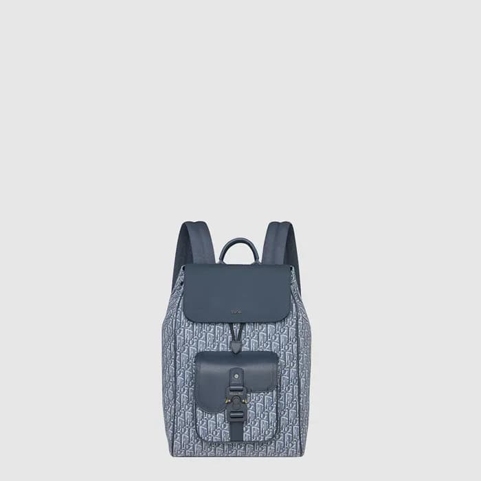 디올 남성 새들 플랩 백팩 - Dior Mens Saddle Flap Backpack -… - 1