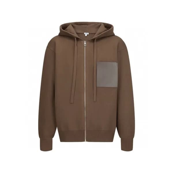 로에베 남성 집업 후드티 - Loewe Mens Zip-up Hoodie - loc9698… - 1