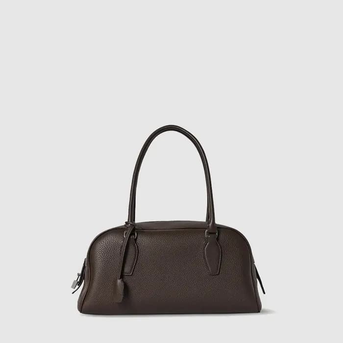 더 로우 여성 E/W India 가죽 백 - The Row Womens E/W India … - 1