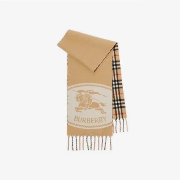 버버리 남/녀 빈티지 스카프 - Burberry Unisex Vintage Scarf - … - 1