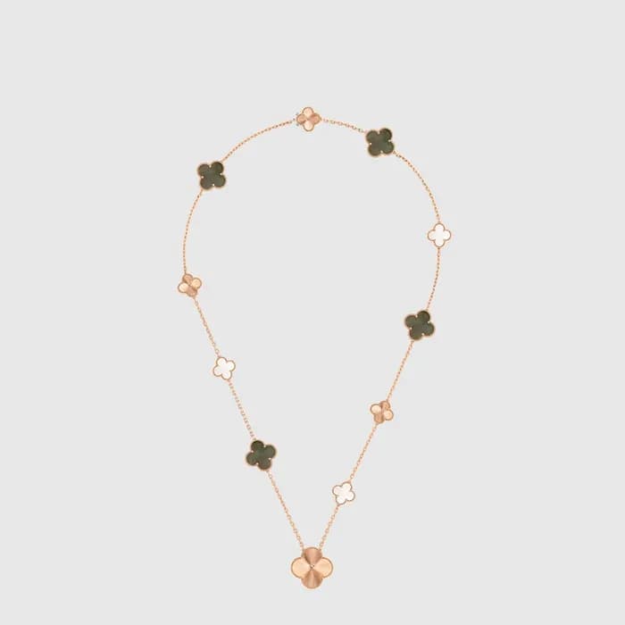 반클리프 아펠 여성 매직 알함브라 롱 네크리스 - Van Cleef & Arpels Wom… - 1