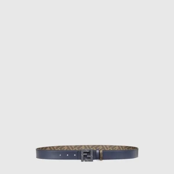 펜디 남성 FF 리버서블 벨트 - Fendi Mens FF Reversible Belt -… - 1
