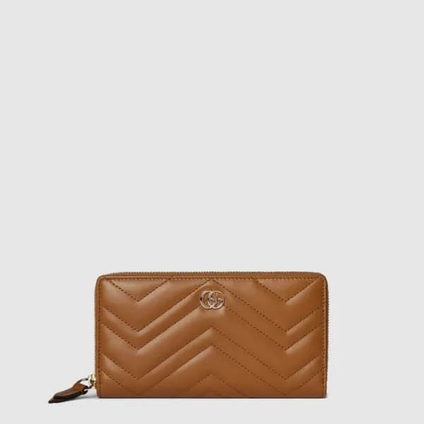 구찌 남/녀 GG 마몽 집 어라운드 월릿 - Gucci Unisex GG Marmont Z… - 1