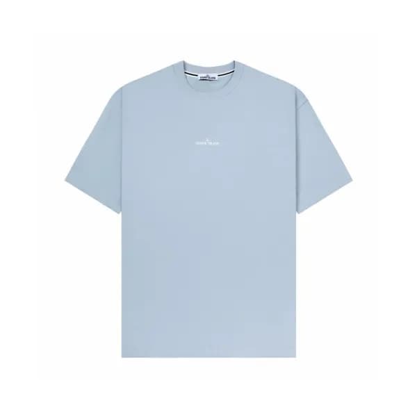 스톤아일랜드 남성 라운드 반팔 티셔츠 - Stone Island Mens Round Tsh… - 1