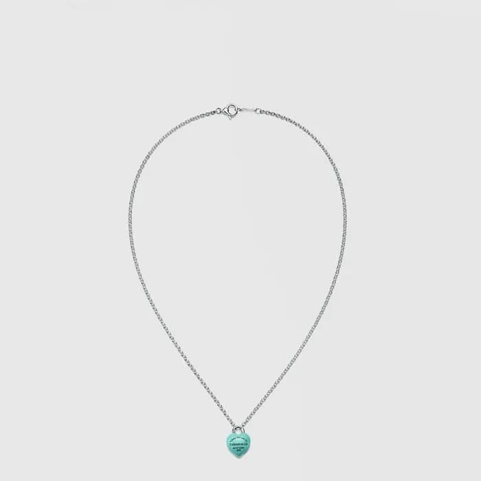 티파니 여성 풀 하트 네크리스 - Tiffany Womens Full Heart Neckl… - 1