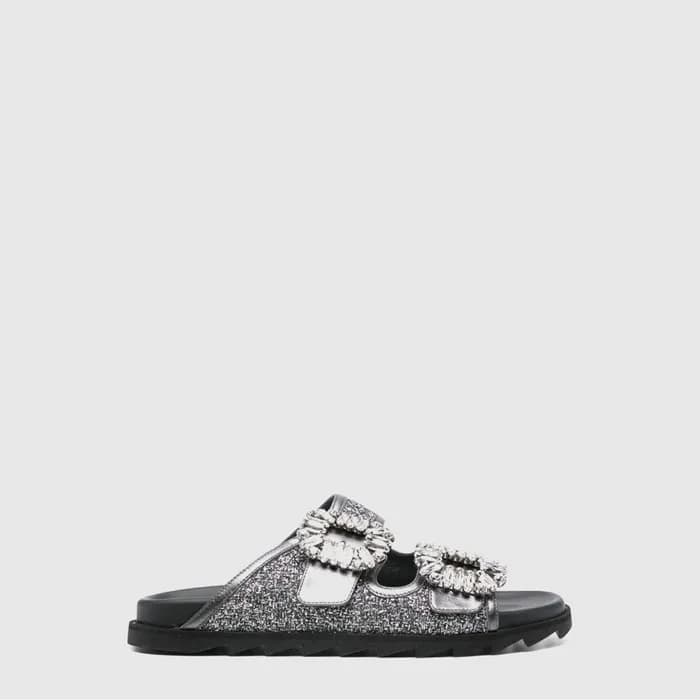 로저비비에 여성 슬라이디 비브 뮬 - Roger Vivier Womens Slid Viv Mule - ros14499x