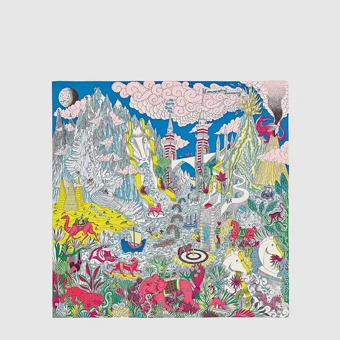 에르메스 여성 코스모그라피아 유니버셜 숄 - Hermes Womens Cosmographia Universal Shawl - acc8931x - 1