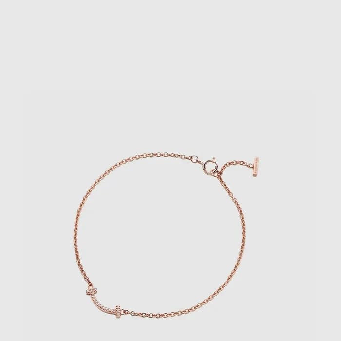 티파니 여성 스마일 다이아 브레이슬릿 - Tiffany & Co Womens Smile Diamond Bracelet - acc9108x - 1