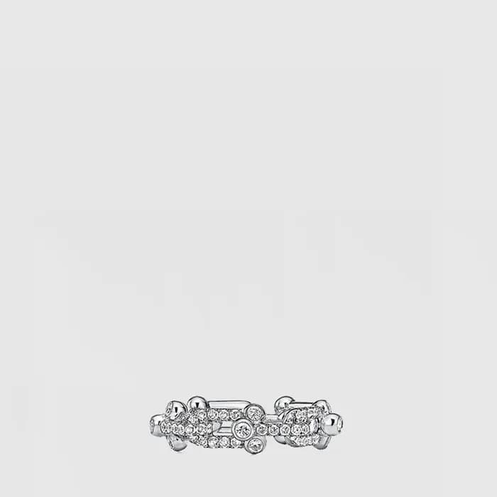 티파니 여성 스몰 체인 반지 - Tiffany Womens Small Chain Ring - acc9274x - 1