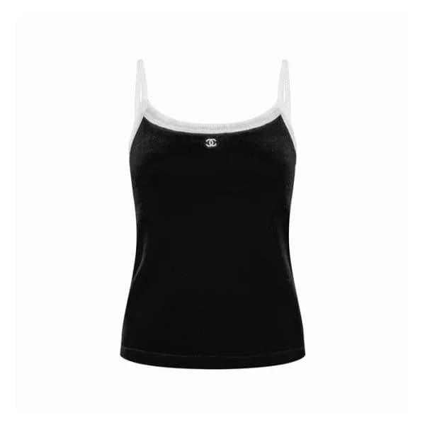샤넬 여성 라운드 나시 - Chanel Womens Sleeveless Top - chc17272x