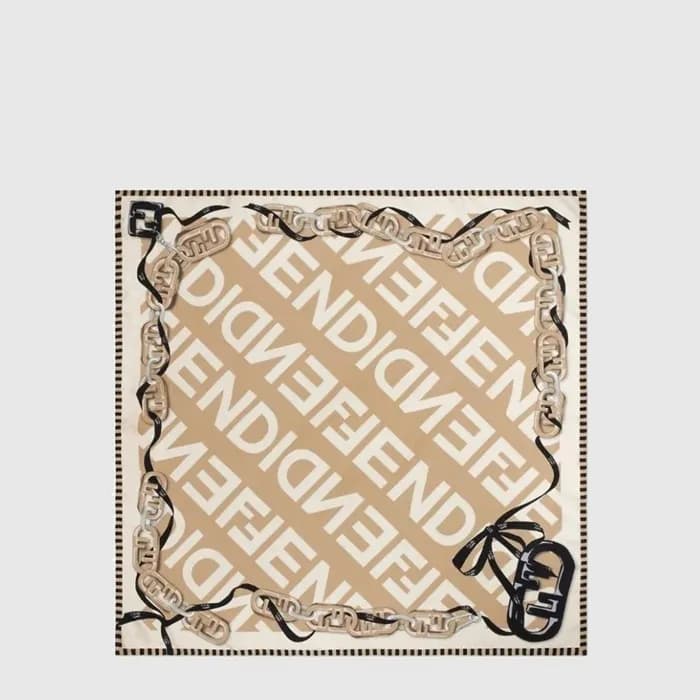 펜디 여성 스퀘어 스카프 - Fendi Womens Square Scarf - acc10068x - 1