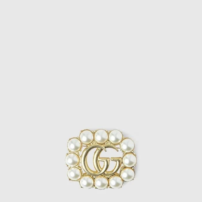 구찌 여성 더블 G 브로치 - Gucci Womens Double G Brooch - acc10954x - 1