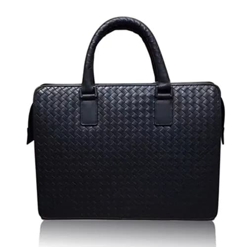 [보태가 베네타] 비지니스 블랙 가죽 남성용 메신저백 bv0001b - Bottega Ve… - 1