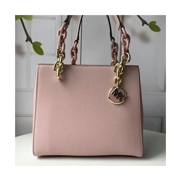 Michael Kors Leather Tote Shoulder Bag,23.5cm - 마이… - 1