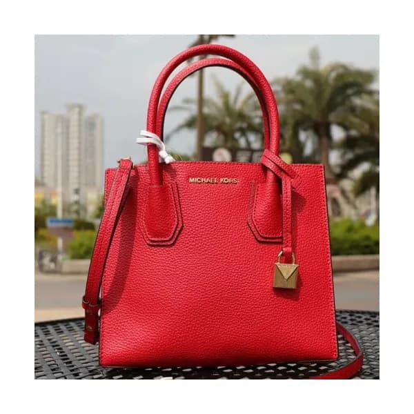 Michael Kors Leather Tote Shoulder Bag, 21/26/32CM… - 1