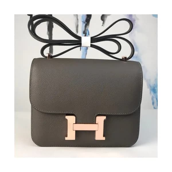 Hermes Constance Leather Shoulder Bag,19cm - 에르메스 … - 1
