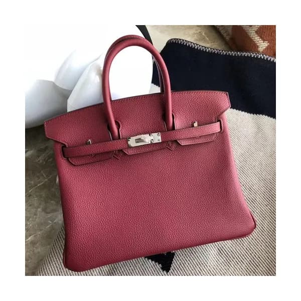 Hermes Birkin Togo Leather Tote Shoulder Bag ,25cm… - 1