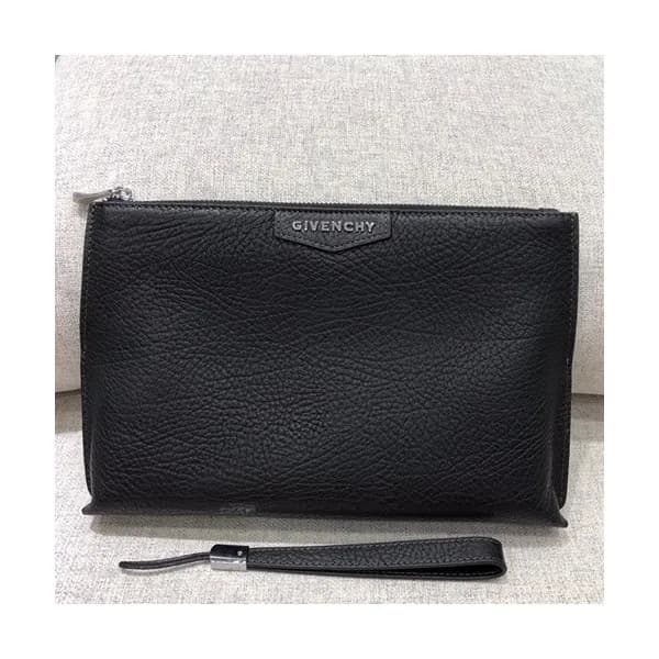 Givenchy Leather Clutch Bag,28cm - 지방시 레더 남여공용 클러치… - 1