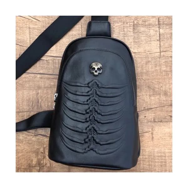 Philipp Plein 2018 Leather Hip Sack,28cm - 필립플레인 2… - 1