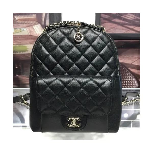 Chanel 2019 Leather Women Back Pack ,23CM - 샤넬 201… - 1