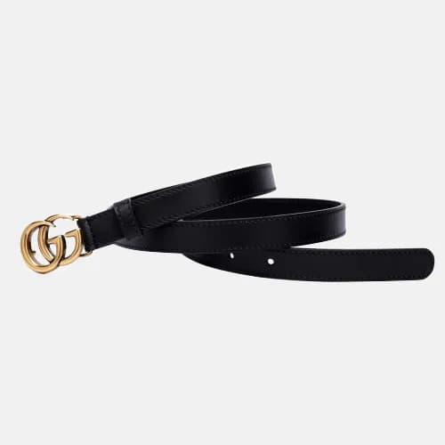 [매장판]Gucci 2019 Ladies GG Buckle Leather Belt - 구찌… - 1