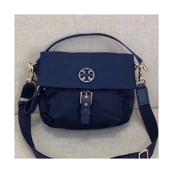 Tory Burch Tilda Nylon Blue Shoulder Bag,21cm - 토리… - 1