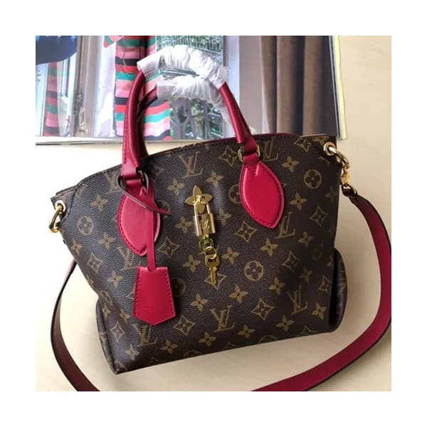 Louis Vuitton Monogram Flower Zipped Tote Shoulder… - 1