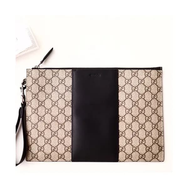 Gucci Supreme Mens Clutch Bag ,30CM - 구찌 수프림 남성용 클… - 1