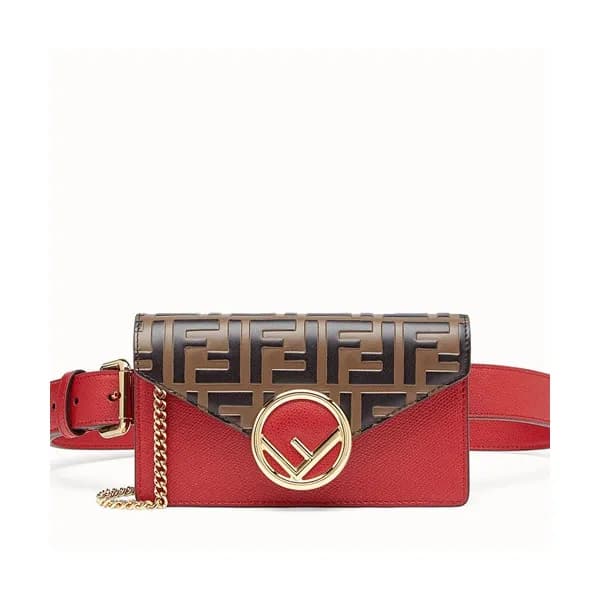 Fendi 2019 Leather Belt Bag Shoulder Bag, 17.5cm -… - 1