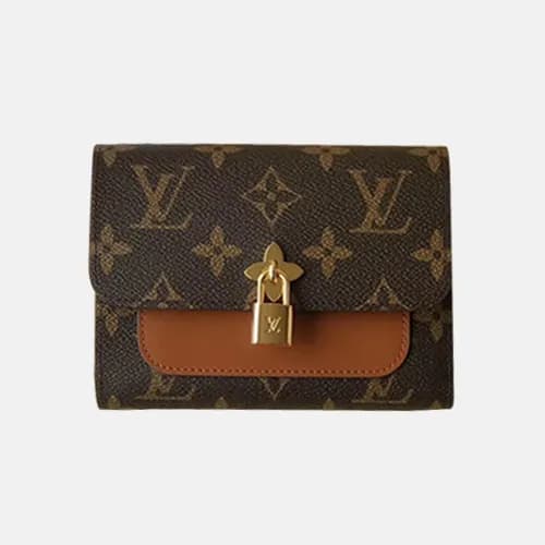 Louis Vuitton 2019 Ladies Monogram Flower Compact … - 1