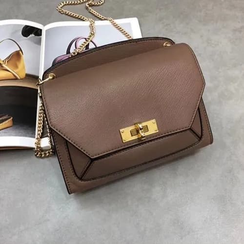 Bally 2019 Suzy Leather Chain Shoulder Cross Bag,2… - 1