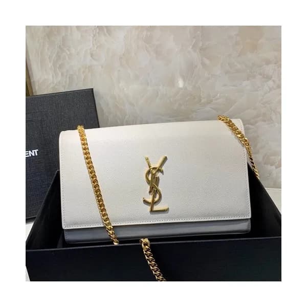Saint Laurent Women Chain Satchel Shoulder Bag,24C… - 1