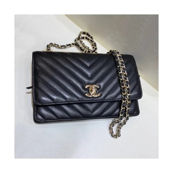 Chanel 2019 WOC Chain Cross Bag,19CM - 샤넬 2019 WOC… - 1