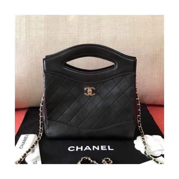 Chanel 2019 31 Leather Small Tote Shoulder Bag ,21… - 1