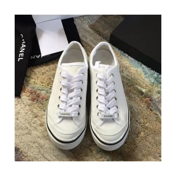 [데일리]Chanel 2019 Ladies Canvas Sneakers - 샤넬 2019 … - 1