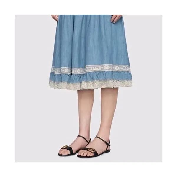 Gucci 2019 Ladies Leather Sandal - 구찌 2019 여성용 레더 … - 1