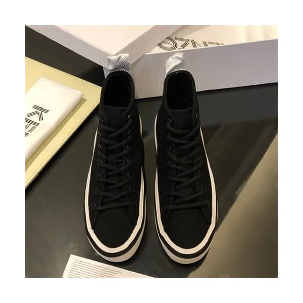Kenzo 2019 Ladies Canvvas Sneakers - 겐조 2019 여성용 캔… - 1