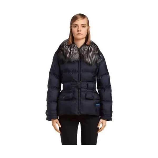 Prada 2019 Womens Logo Casual Goose Down Padding -… - 1
