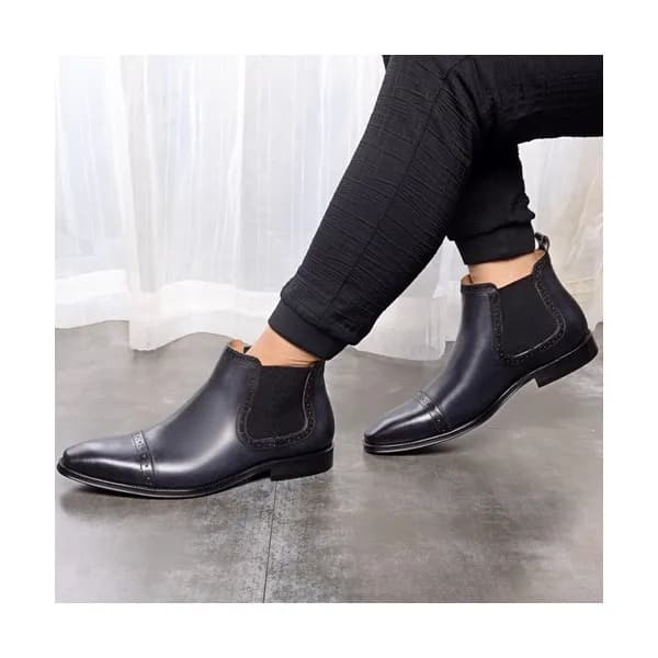 Ferragamo 2020 Mens Leather Boots - 페라가모 2020 남성용 … - 1