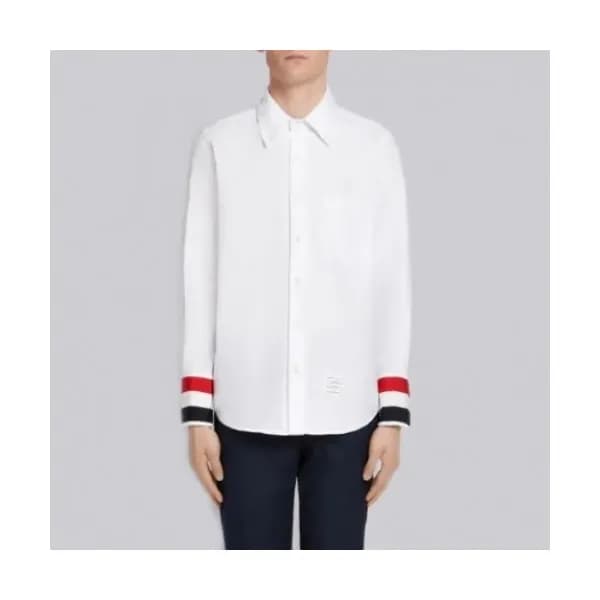 [톰브라운]Thom Browne 2020 Mens Strap Cotton Tshirts -… - 1