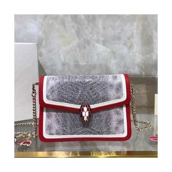 Bvlgari 2020 Serpenti Chain Shoulder Bag,17CM - 불가… - 1