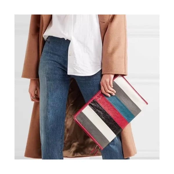 Balenciaga 2020 Graffiti Classic Clutch Bag,32CM -… - 1
