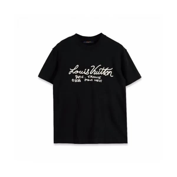 [루이비통]Louis vuitton 2020 Mens Logo Cotton Short S… - 1