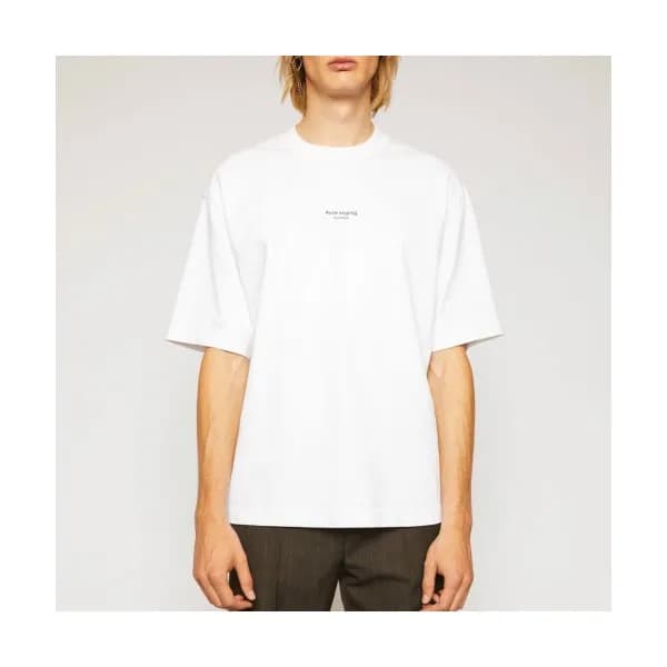 [아크네]Acne 2020 Studios Mm/Wm Logo Cotton Short Sle… - 1