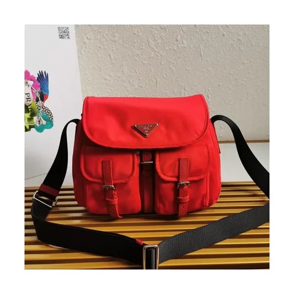 Prada 2020 Nylon Messenger Shoulder Bag,30CM - 프라다… - 1