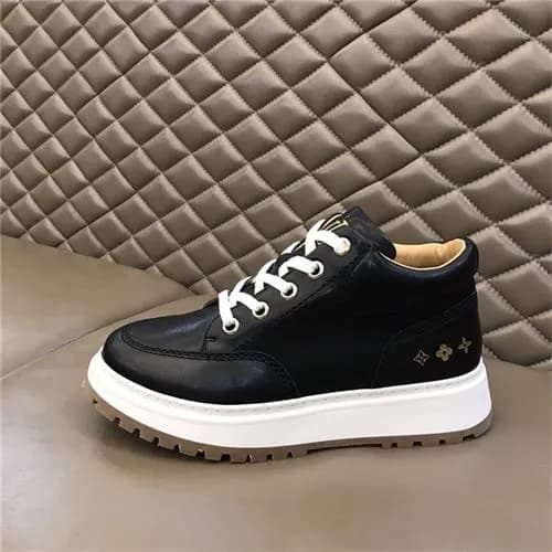 Louis Vuitton 2020 Men's Leather Hike Sneakers… - 1